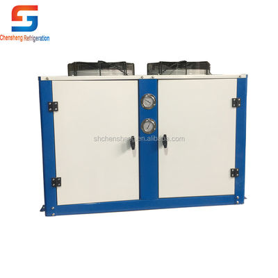 quality Cold Storage Room Freezer Room Box Shaped Refrigeration Condensing Unit With Industrial Fan For Cool Room factory